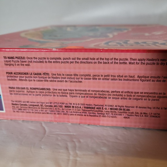 My Little Pony Kid Size Vintage Rare Puzzle 31 pcs. - Picture 4 of 7